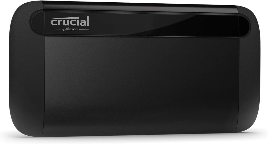 Crucial X8 2TB Portable SSD - Up to 1050MB/s - PC and Mac - USB 3.2 External Solid State Drive - CT2000X8SSD9