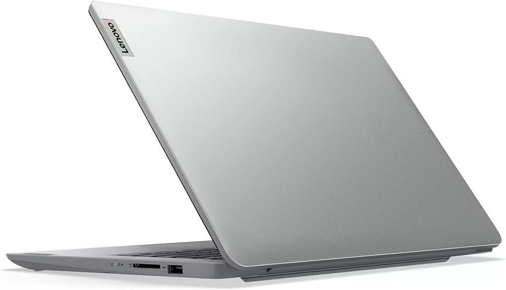 Lenovo IdeaPad 2023 Newest 14 HD Laptop Computer Business,Quad Core Intel Pentium N5030 (Upto 3.1GHz),4GB RAM,128GB eMMC,WiFi,Webcam,10+ Hours Battery,Microsoft 365,Win 11S+MarxsolCables Cloud Grey