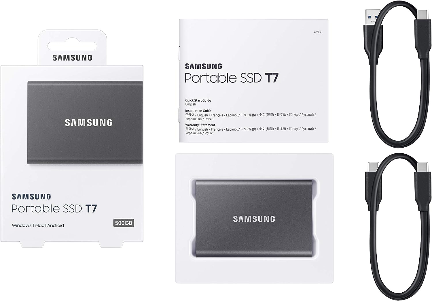 SAMSUNG SSD T7 Portable External Solid State Drive 1TB Review