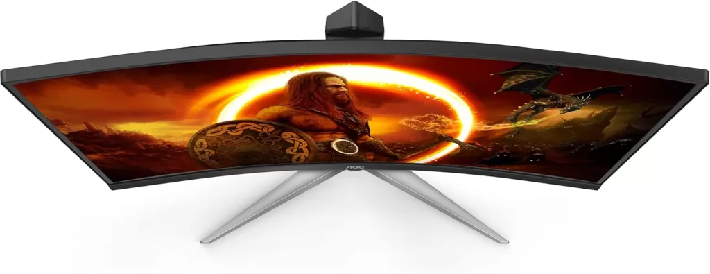 AOC C27G2Z 27 Curved Frameless Ultra-Fast Gaming Monitor, FHD 1080p, 0.5ms 240Hz, FreeSync, HDMI/DP/VGA, Height Adjustable, 3-Year Zero Dead Pixel Guarantee, Black, Xbox PS5 Switch